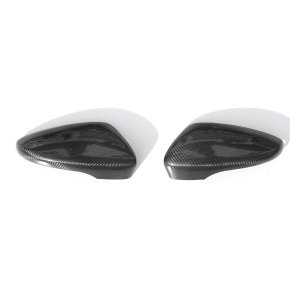 Volkswagen EOS Mirror Cover - Omac - Carbon Fiber Gloss Black - '09-'16